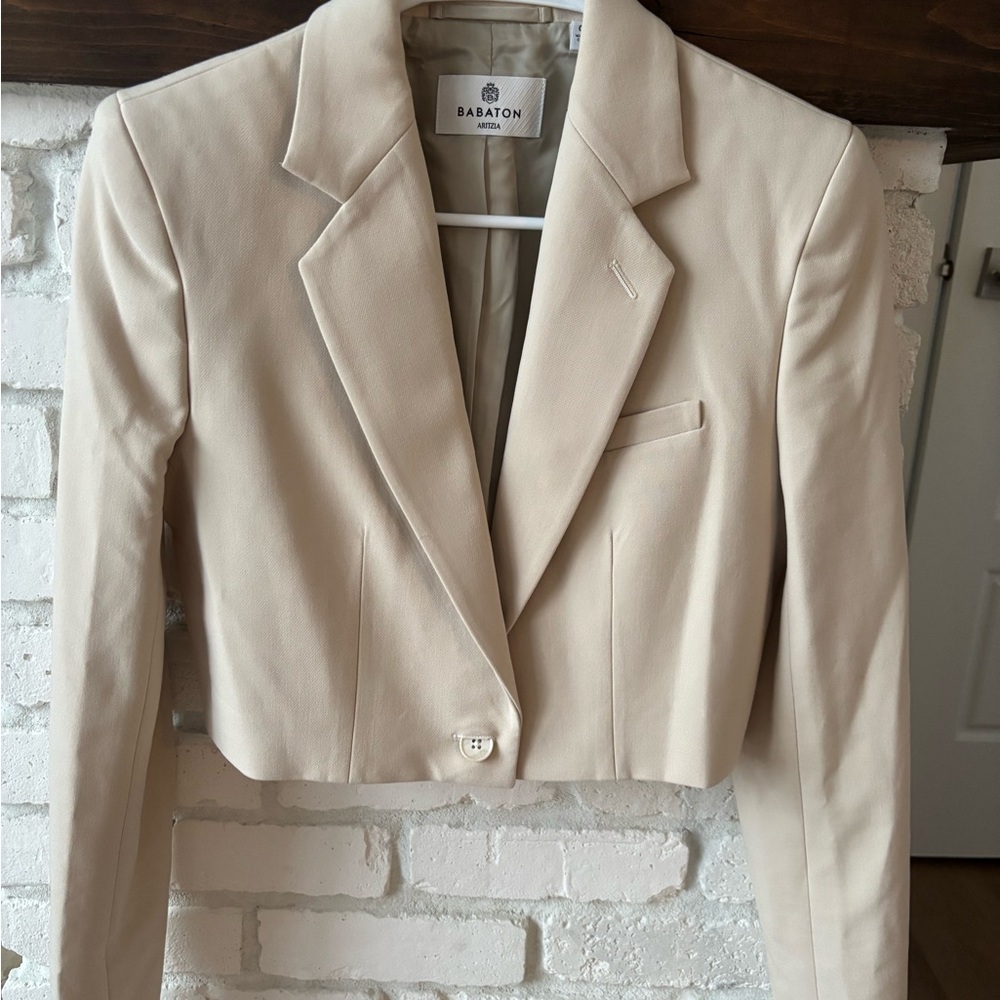 Aritzia Babaton Arbus cropped Blazer